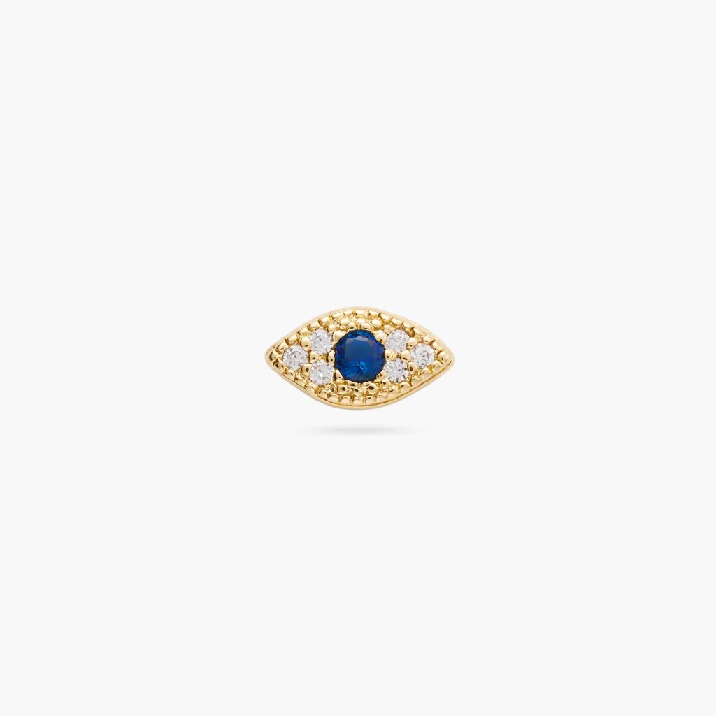 Pavé Evil Eye Stud | Studs