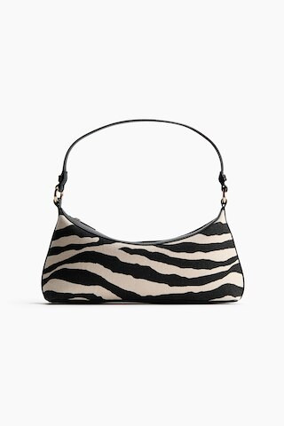 H & M - Umhängetasche - Schwarz/Zebraprint | H&M (DE, AT, CH, NL, FI)