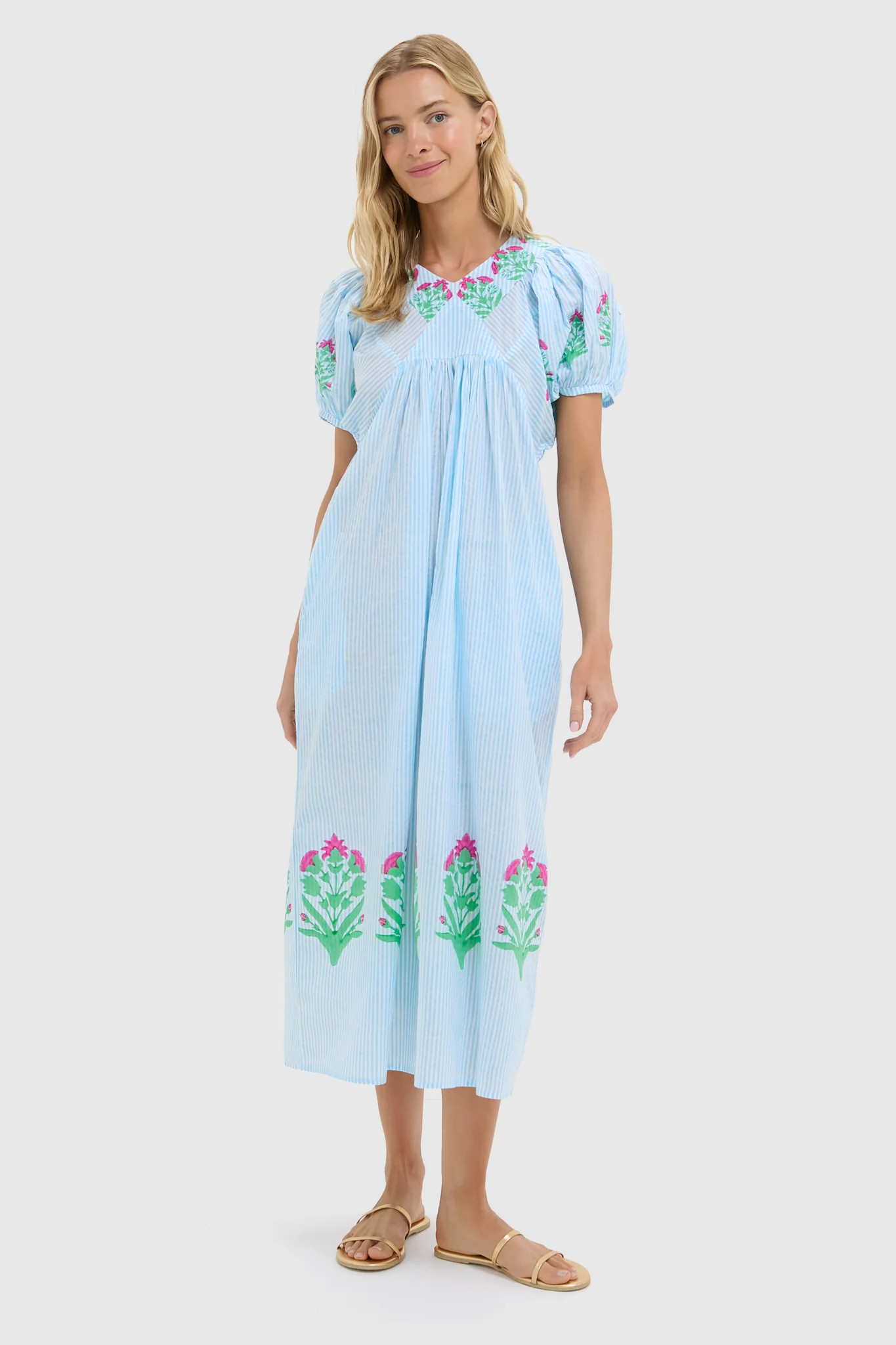 Palladio Garden on Thin Stripe Sai Dress | Tuckernuck (US)