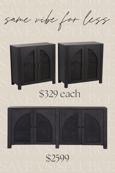 Look for less of my black cane sideboard! #sideboard #buffet #canefurniture #mediastand #livingroom #homefinds #homedecor #save #splurge 

#LTKSeasonal #LTKsalealert #LTKhome