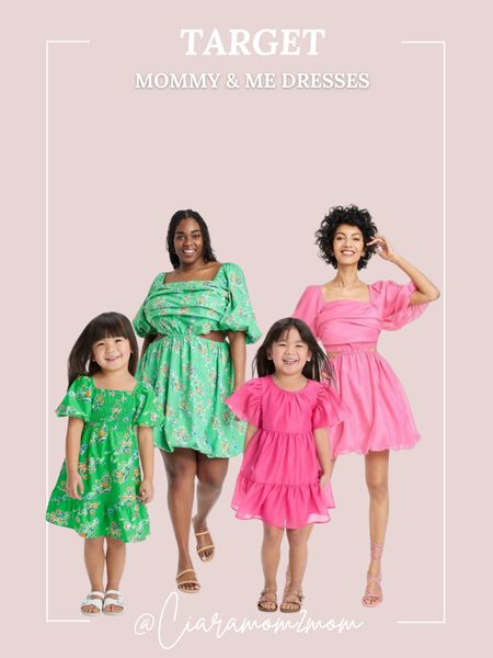 Target Mommy & Me Dresses Perfect for Spring & Easter! 

#LTKfamily #LTKunder50 #LTKSeasonal