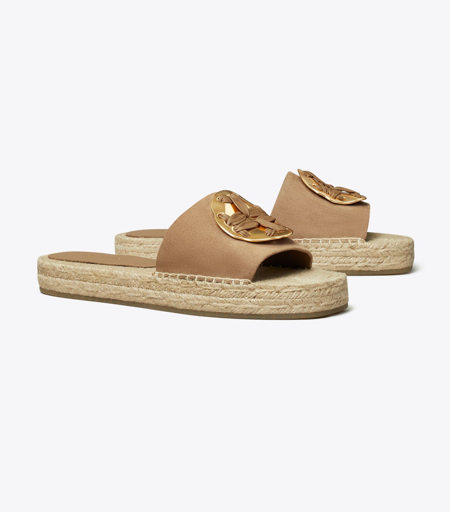 Woven Double T Espadrille Slide: Women's Designer Espadrilles | Tory Burch | Tory Burch (US)