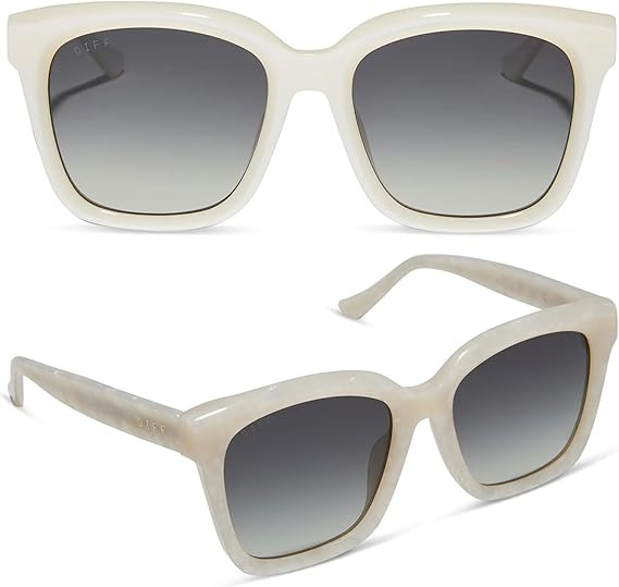 DIFF Meredith | Designer Oversized Square Sunglasses for Women | UV400 Protection | Amazon (US)