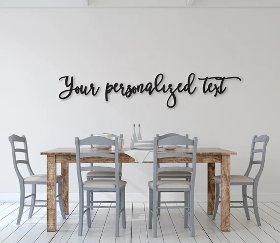 Custom Wood Words Custom Word Signs Wall Quotes Wooden Word | Etsy | Etsy (US)