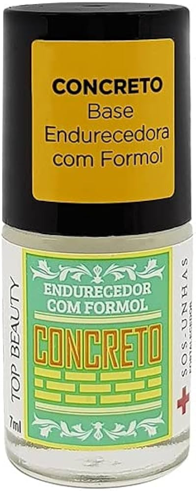 Top Beauty Concreto - Base enriquecida com formol, 7 Ml | Amazon (BR)