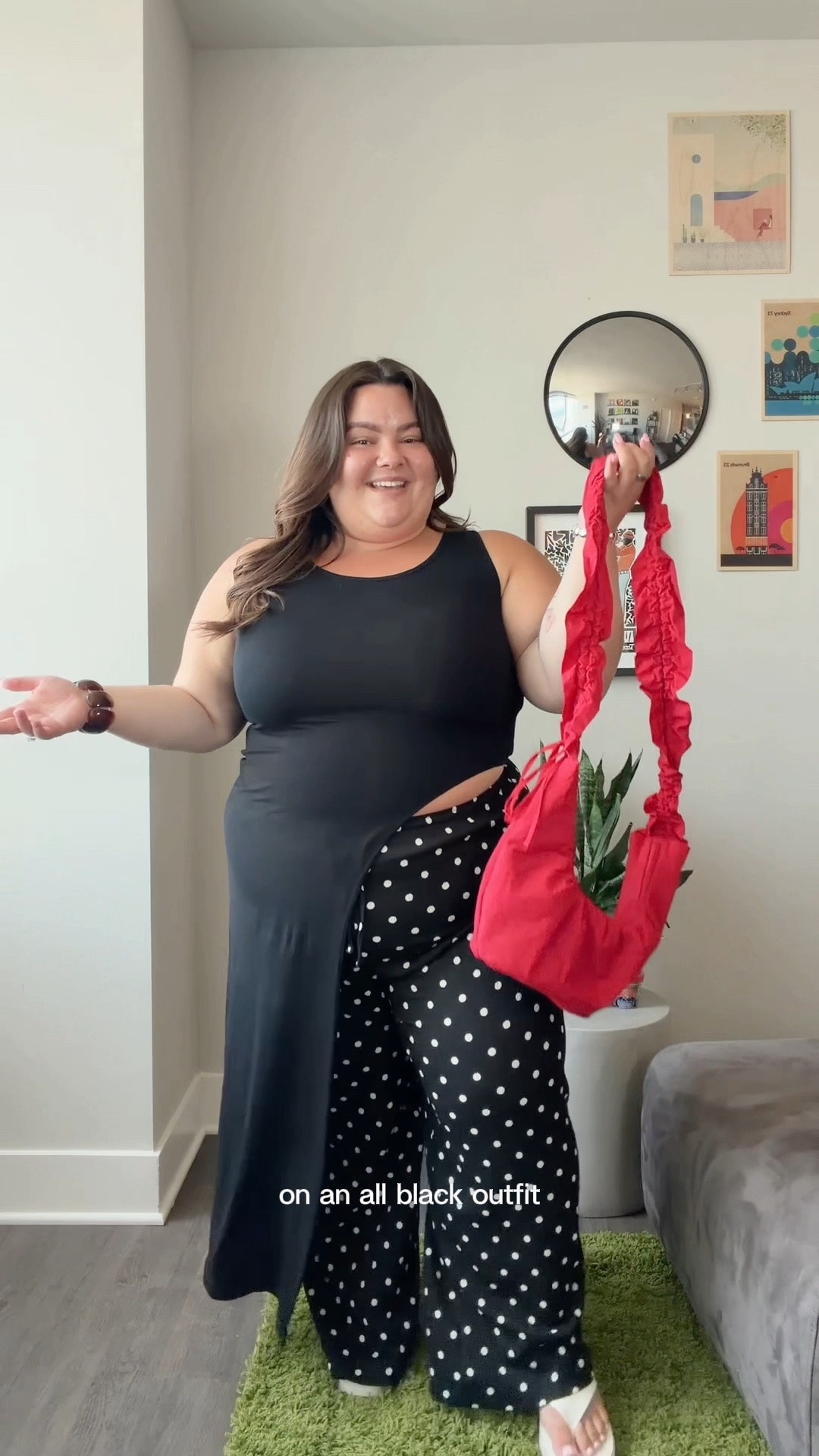 an all black plus size outfit by request! 🫶🏼 what else do you want to see me wear? 👀 
• activewear set: Klassy size 3X 
• top: rented via nuuly size XXL
• pants: H&M size XXL
• purse: @ASOS 
• platform sandals: cushionaire
#plussizeoutfit #plussizeoutfitinspo #plussizeoutfitideas #plussizeootd

#LTKootd #LTKPlusSize #LTKMidsize
