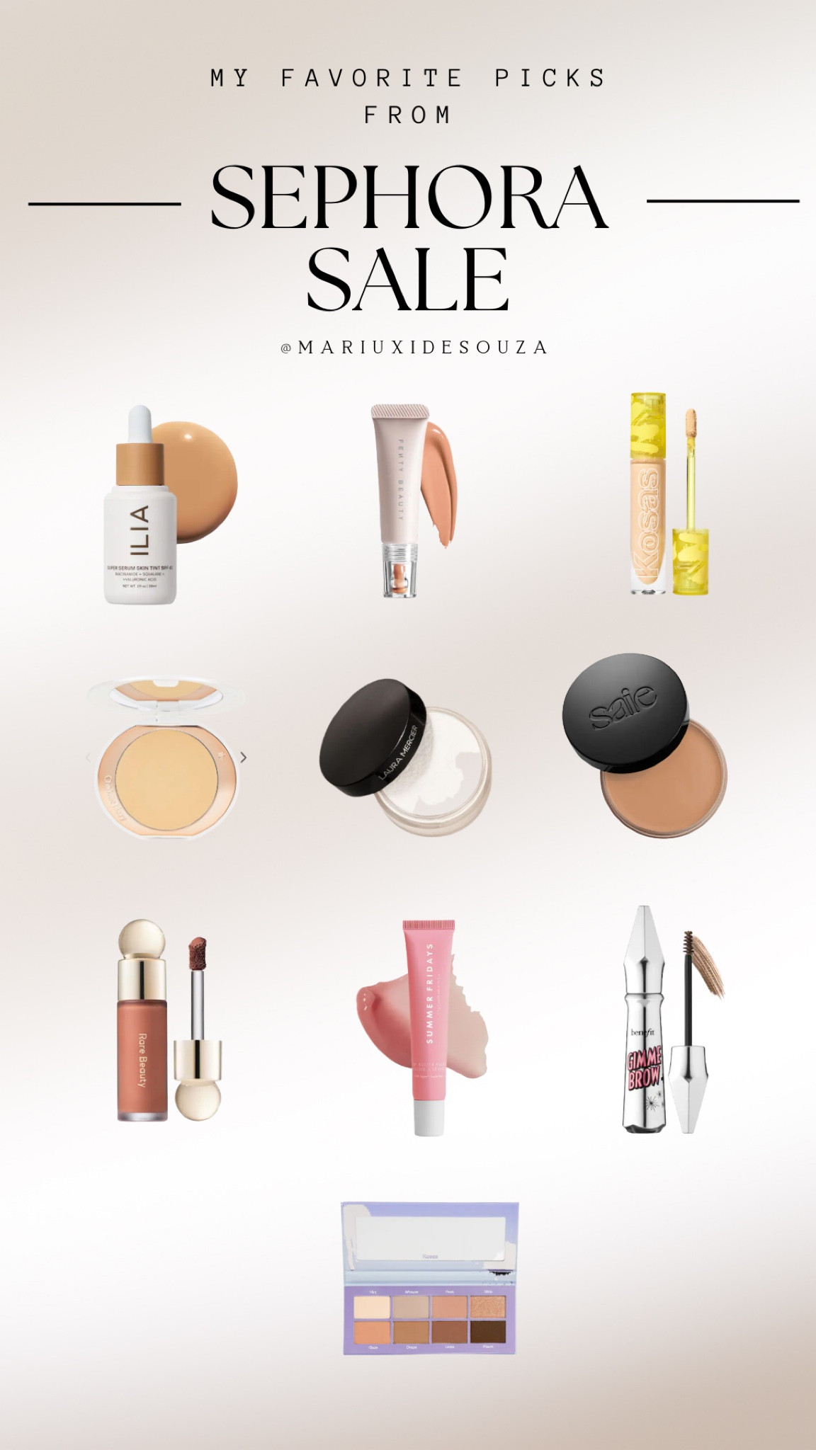 Sephora Sale #sephorasale #beautysale #makeupsale #makeup #beauty #skincare #holidayshopping Sale

#LTKHoliday #LTKGiftGuide #LTKHolidaySale