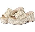 Platform Slip on Espadrille Sandals for Women Wedges Slides Bohemia Sandals Flatform Open Toe Bea... | Amazon (US)
