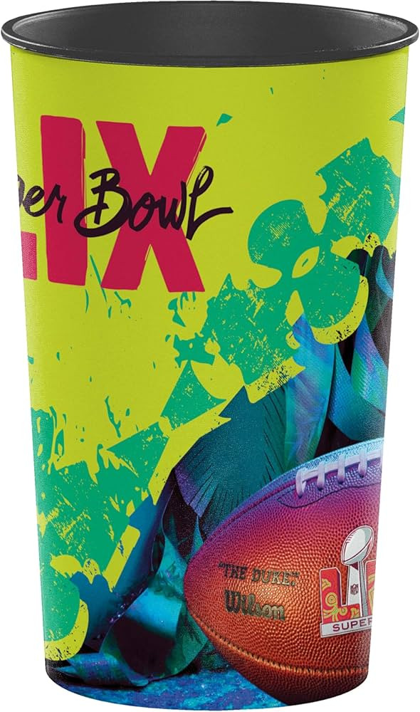 Trendware NFL Super Bowl LIX Plastic Cups - 22-Ounces, 8 Count | Amazon (US)