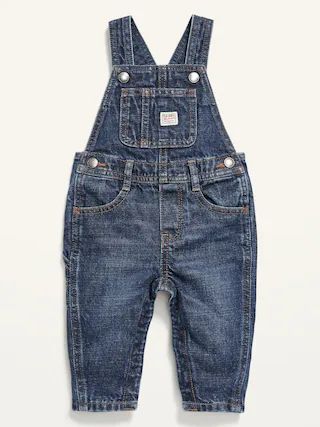 Unisex Workwear Jean Overalls for Baby | Old Navy (US)