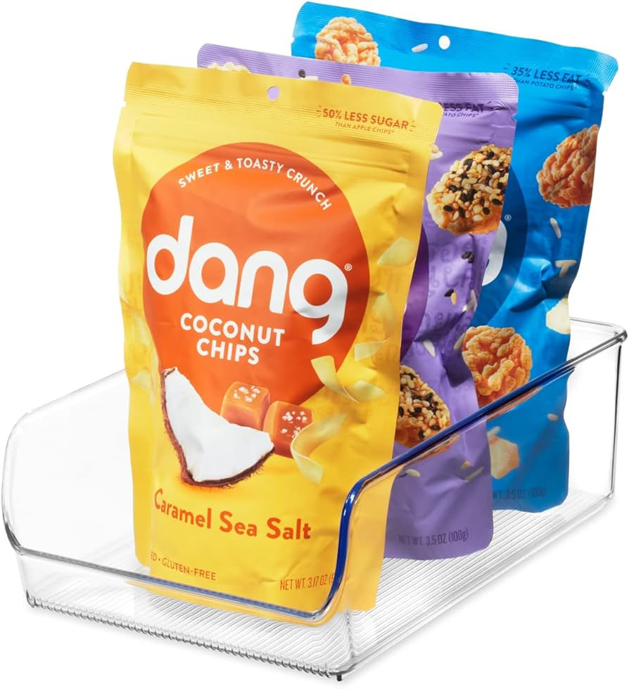 iDesign BPA-Free Plastic Freezer and Fridge Organization Bin for Kitchen, Fridge, Freezer, Pantry... | Amazon (US)