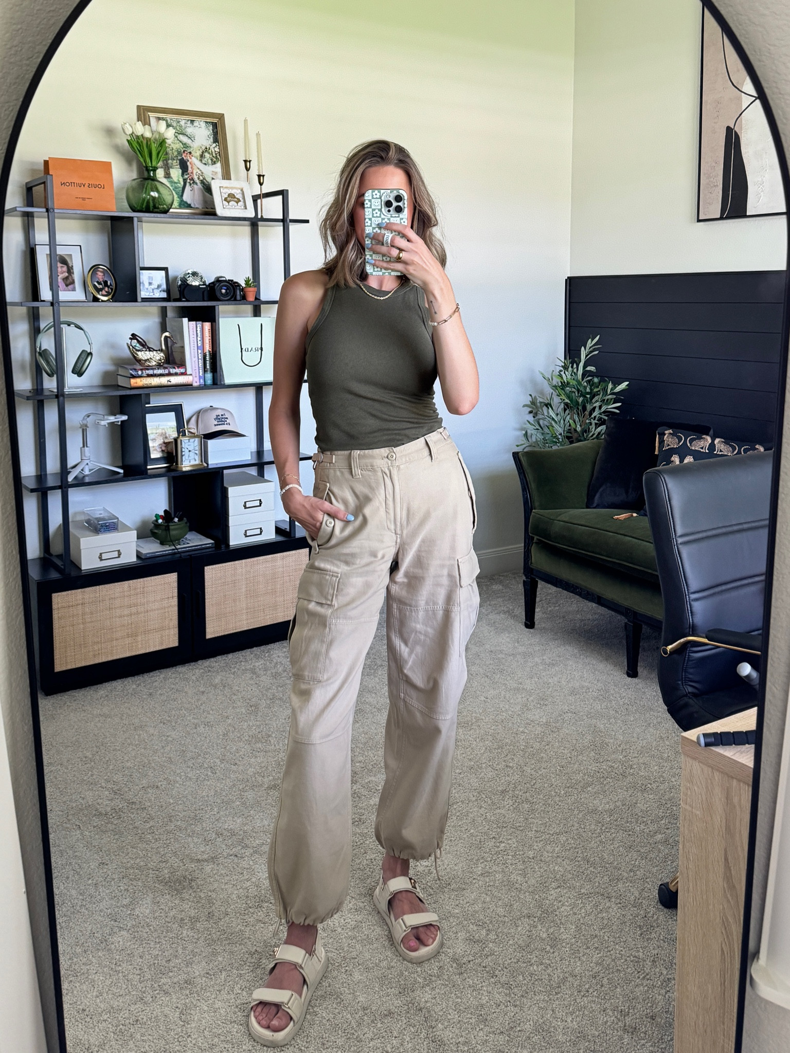 Aritzia pants and high neck tank! My tank is sold out in this color but it comes in a few others and is a staple- I wear them nonstop  

#LTKSeasonal #LTKStyleTip