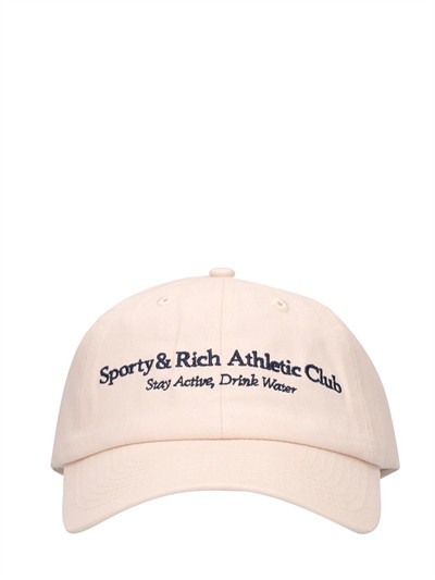 Athletic club cotton cap - Sporty & Rich - Women | Luisaviaroma | Luisaviaroma