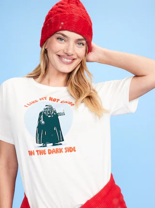 Old Navy x Star Wars Holiday-Graphic T-Shirt for Women | Old Navy (US)