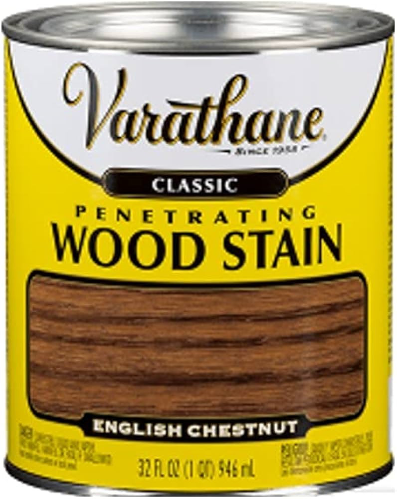 Varathane 211727H Premium Wood Stain, Quart, American Walnut | Amazon (US)