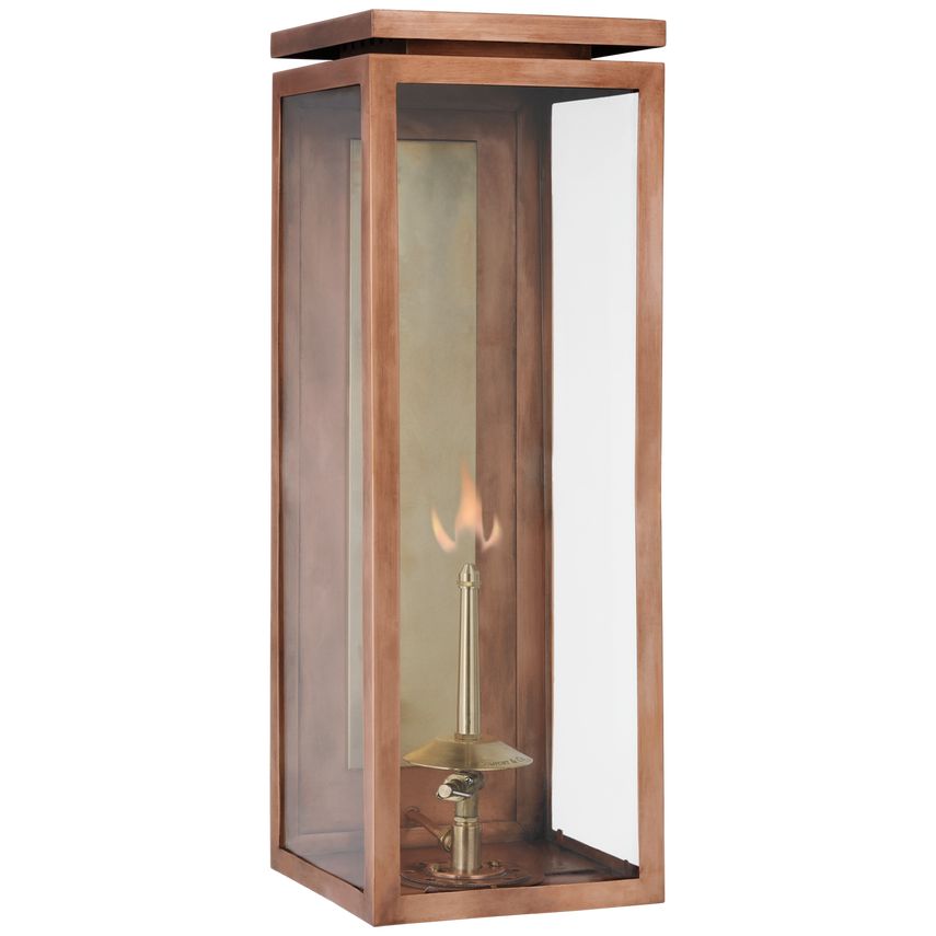 Fresno Large 3/4 Gas Wall Lantern | Visual Comfort