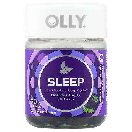 OLLY, Sleep Gummies, Blackberry Zen, 50 Gummies | iHerb
