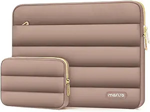 MOSISO 13-14 inch Laptop Case, 13.3 inch Puffy Laptop Sleeve Compatible with MacBook Air 13 13.6 ... | Amazon (US)