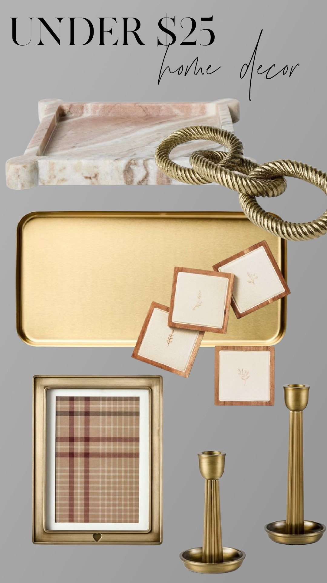 These under $25 finds prove you don’t need a big budget to get a polished look. Perfect little accents for styling shelves, coffee tables, and entryways. Shop them here.

#LTKHome #LTKFindsUnder50