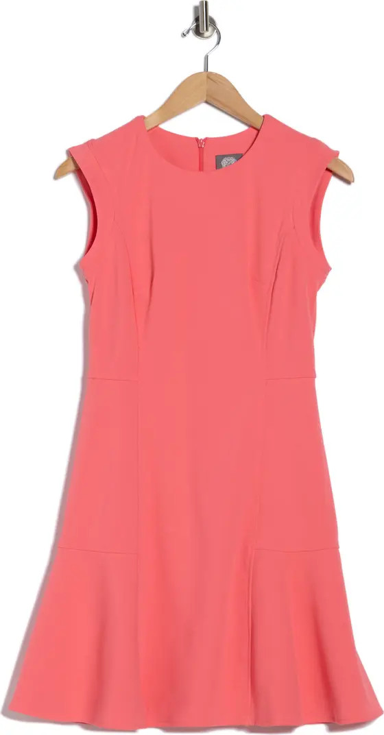 Vince Camuto Scuba Crepe Fit & Flare Dress | Nordstromrack | Nordstrom Rack