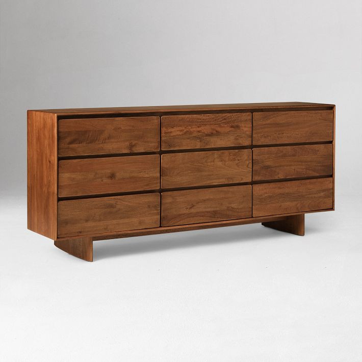 Anton Solid Wood 9-Drawer Dresser (76") | West Elm (US)