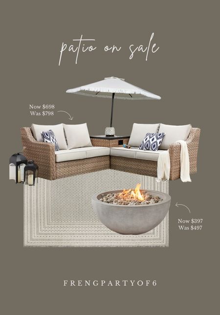My Walmart patio set is available as an L shaped sectional and it’s on sale! Everything shown here is from Walmart and currently in stock + on sale 🙌☀️

#LTKSaleAlert #LTKSeasonal #LTKHome