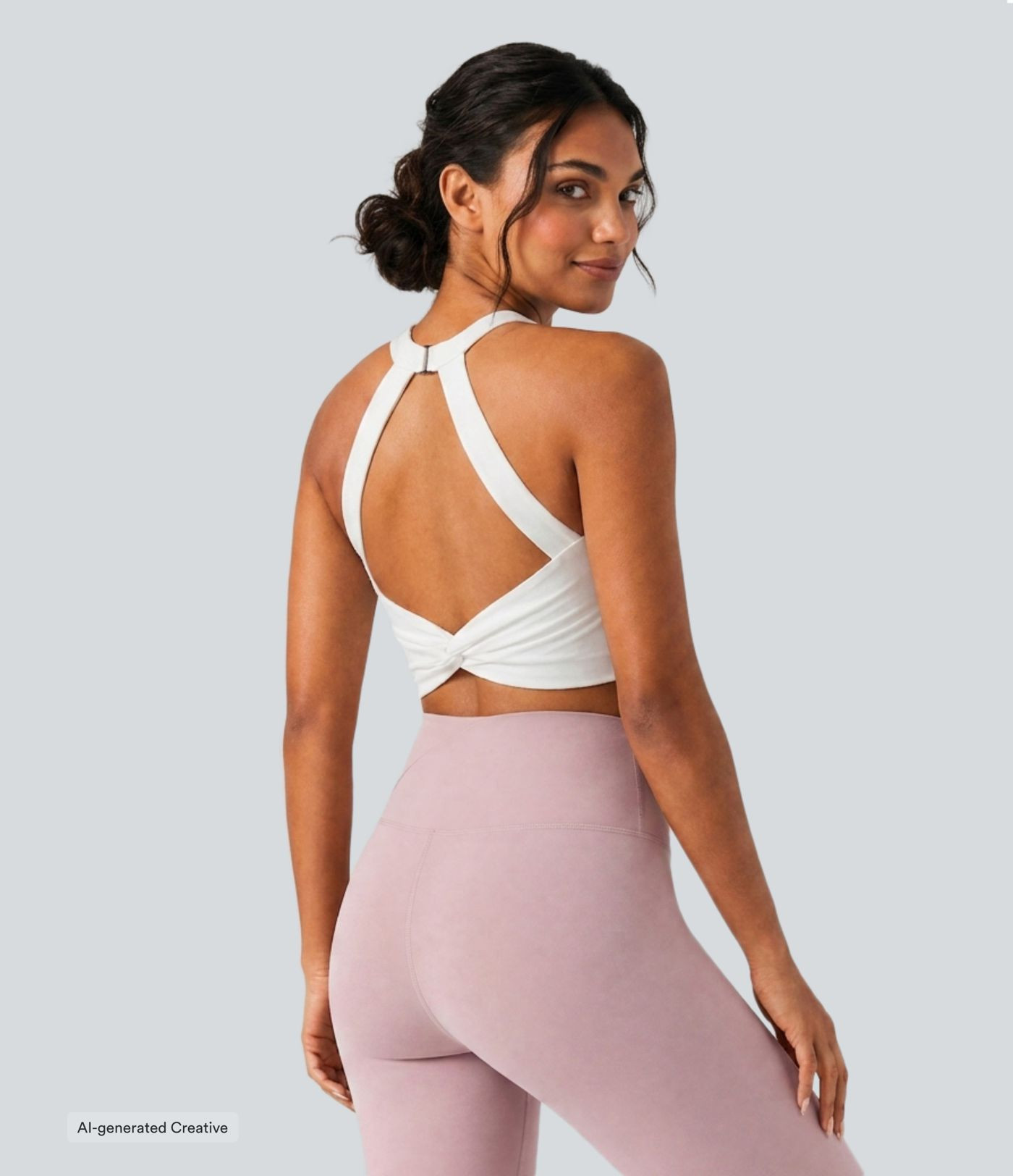 Women\u2019s SoftlyZero\u2122 Plush Cut Out Cropped Yoga Tank Top - Halara | HALARA