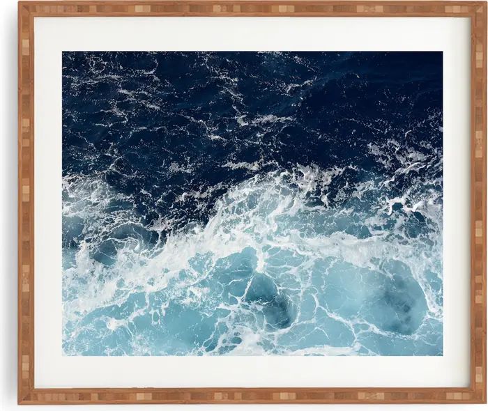 Deny Designs Sea Swish Framed Wall Art | Nordstrom | Nordstrom