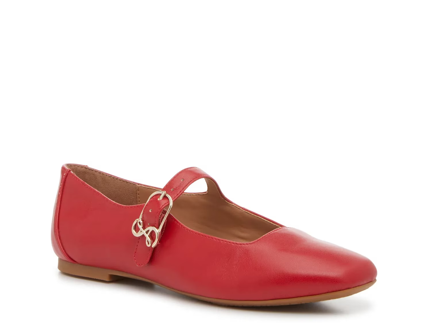 Sam & Libby Fredi Mary Jane Flat | Women's | Red | Size 7.5 | Flats | Mary Jane | DSW