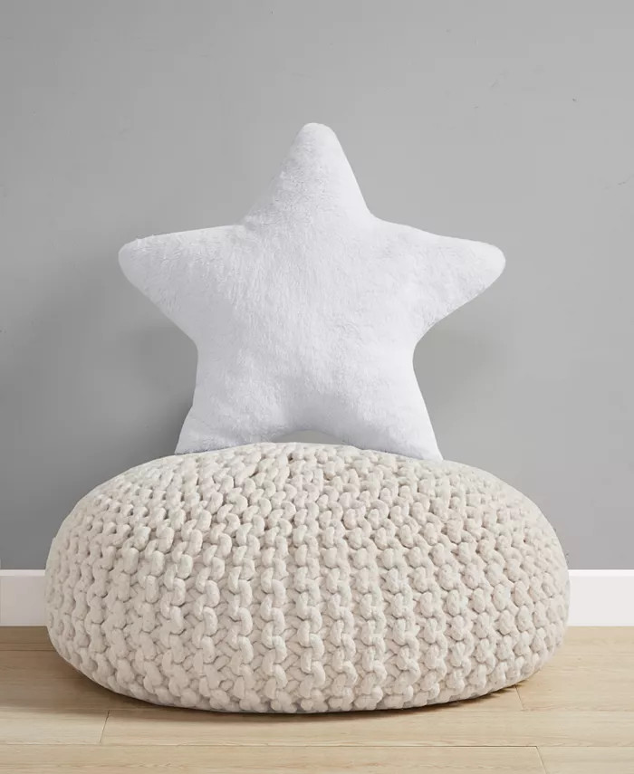 Star Figural Decorative Pillow, 16.25" x 17", Created for Macy's | Macy's