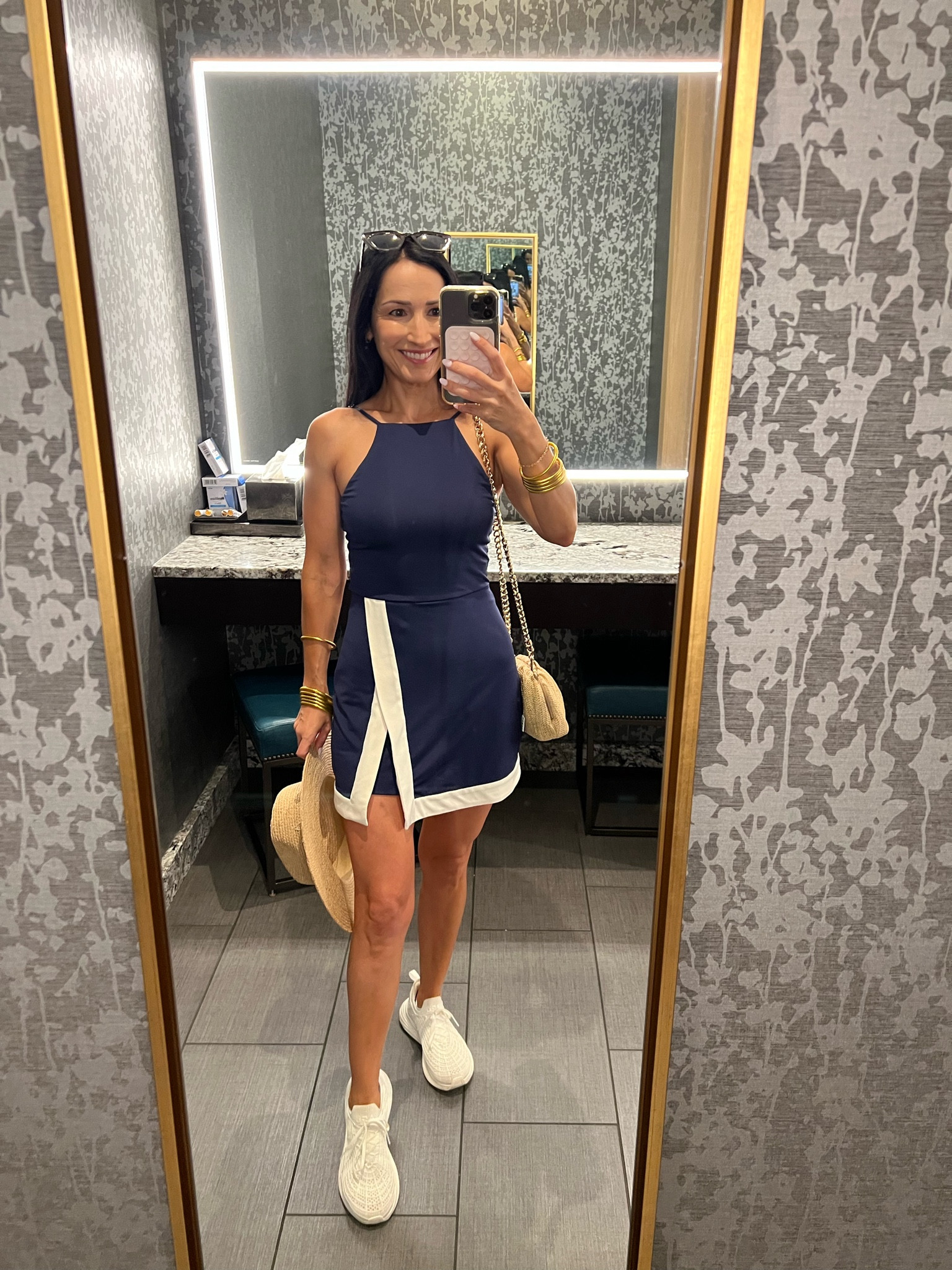 Liv golf nashville day 3 outfit!⛳️ staud court / course dress

#LTKOver40 #LTKFitness #LTKActive