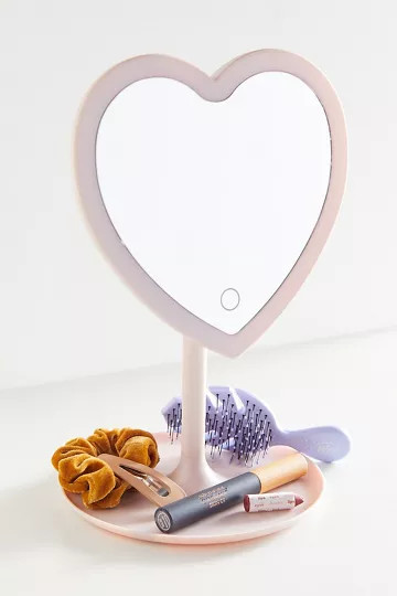 UO Heartbeat Makeup Vanity Mirror | Urban Outfitters (US and RoW)