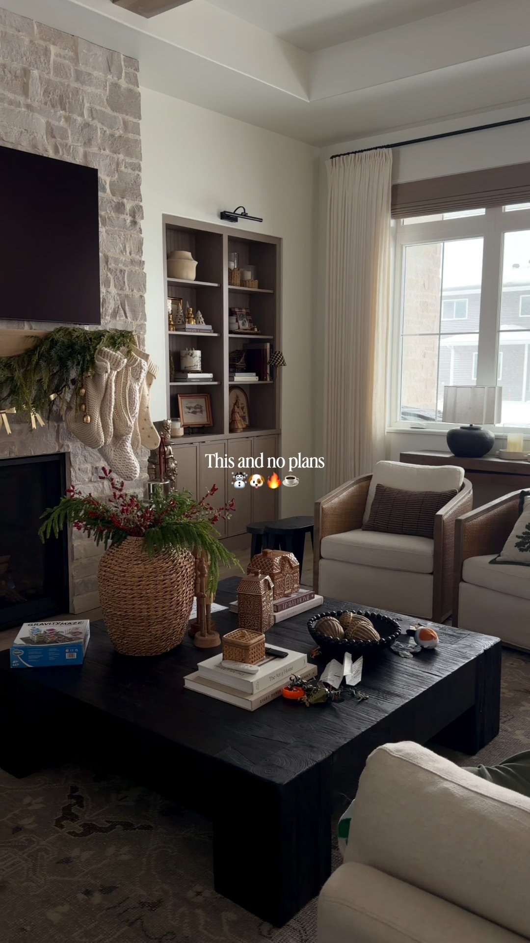 The coziest time of year! 🔥✨ shop our Christmas living room! 

Give me all the board games and dinosaurs this weekend. I’m not moving from this spot 😅 

#holidayvibes #christmastime #christmasaesthetic #christmasmood #christmasseason 

#LTKHoliday #LTKHome #LTKSaleAlert