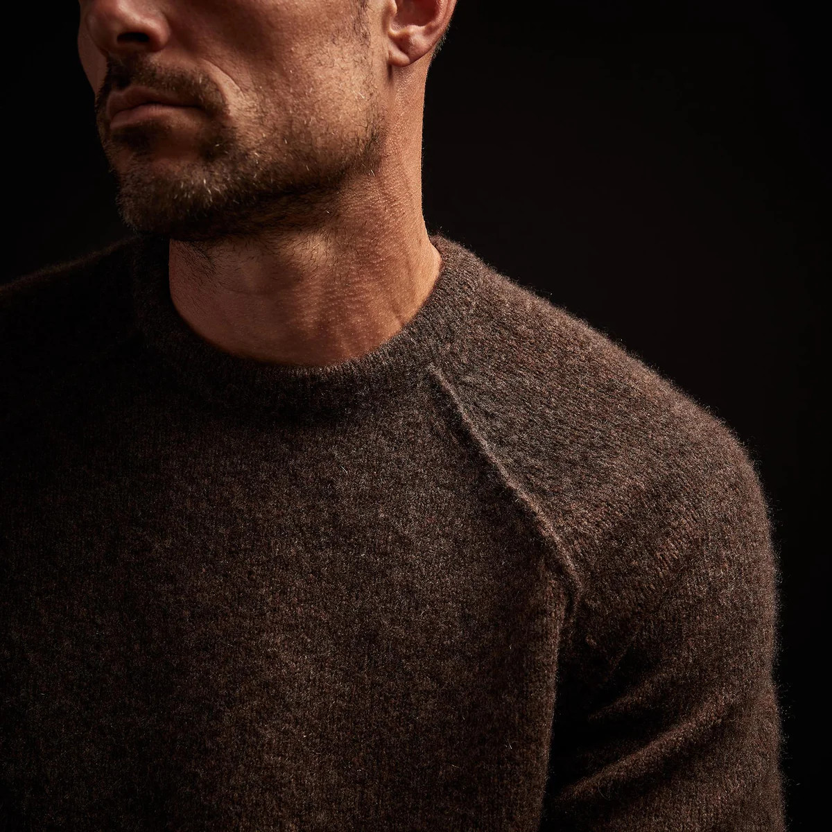 Mid Gauge Cashmere Sweatshirt - Bark | James Perse (US)