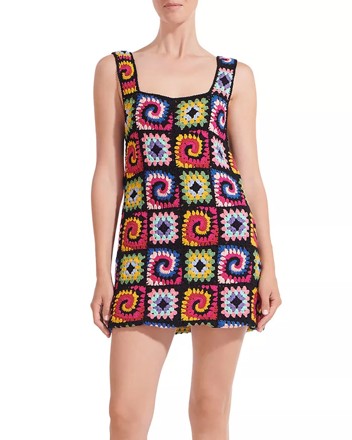 Psychedelic Cotton Crochet Dress | Bloomingdale's (US)