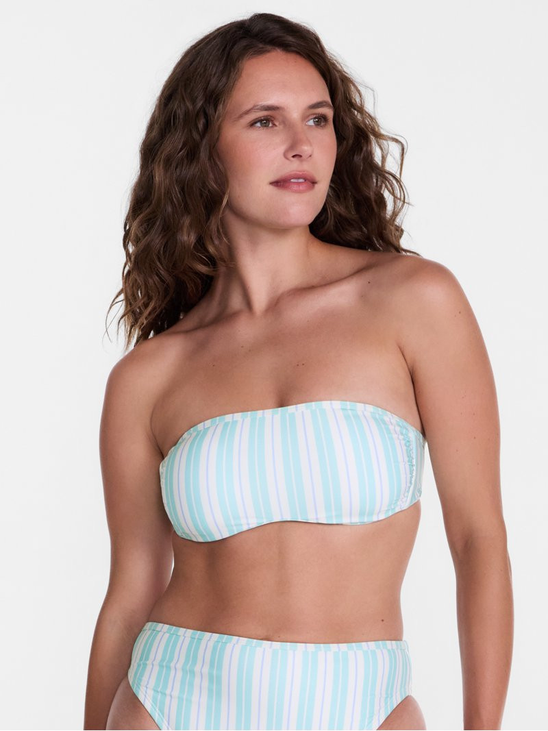 Time and Tru Women's and Women's Plus Bandeau Bikini Top, Sizes XS-3X | Walmart (US)
