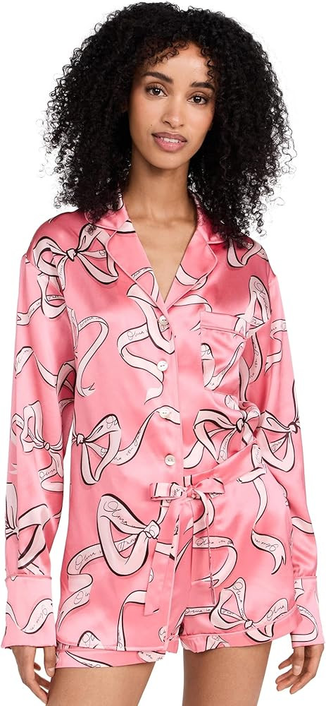 Olivia Von Halle Women's Alba Aileas Pajama Set | Amazon (US)