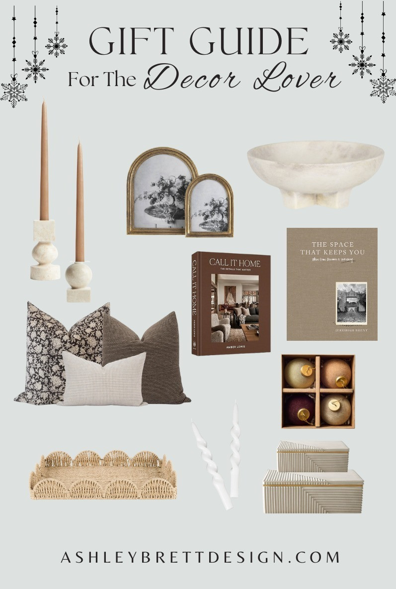 Gift Guide - for the home decor lovers in your life. From home decor books to stunning pillow covers there is something for everyone.  

 

#LTKcanada #LTKhome #LTKgiftguide