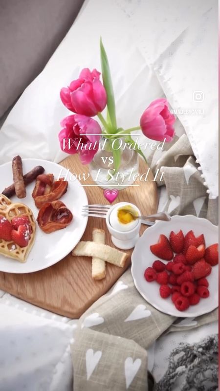 Valentine’s Day Breakfast in Bed

Valentine’s decor, Valentine’s Day plates, heart shaped cutting board 

#LTKSeasonal