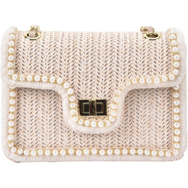 Straw Crossbody Bags for Women, Summer Straw Purses and Handbags Shoulder Raffia Clutch Bag with ... | Walmart (US)