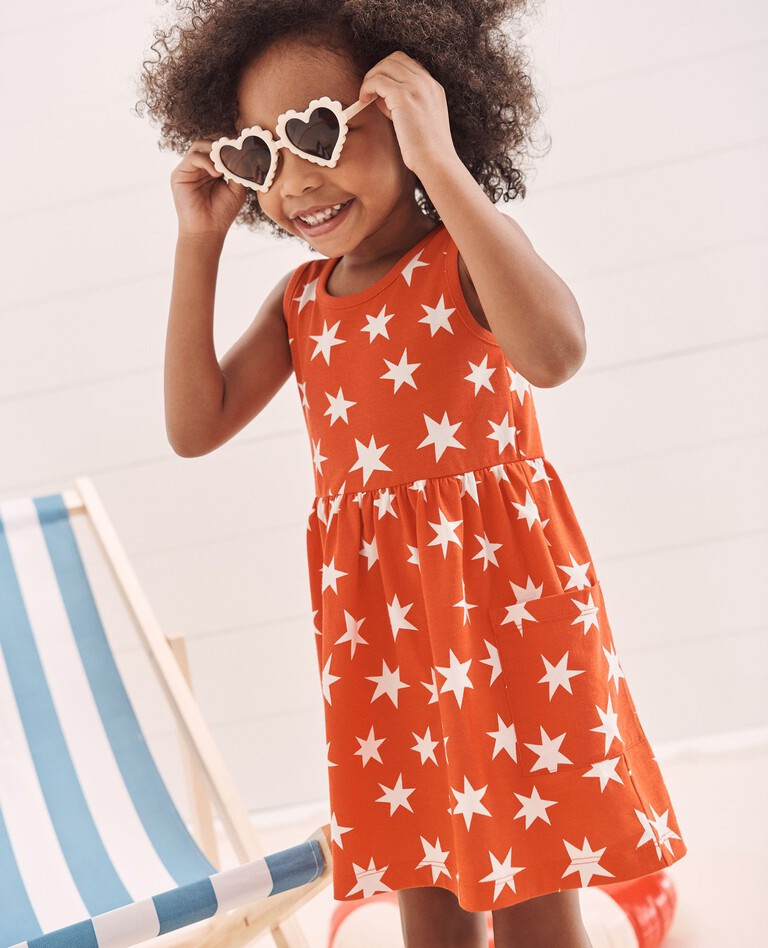 Sleeveless Play Dress with Pockets | Hanna Andersson