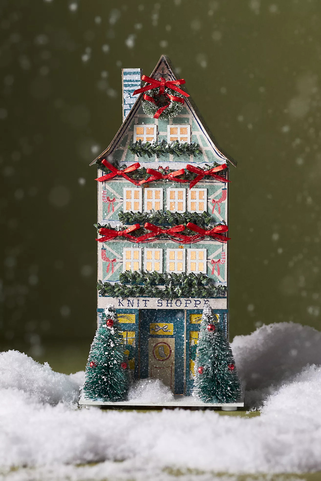 Emily Taylor for George & Viv Light-Up Holiday Village | Anthropologie (US)