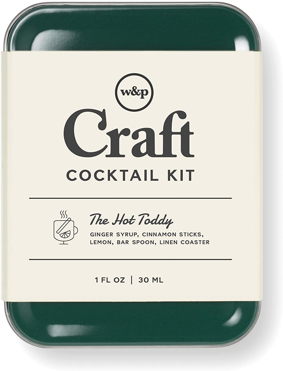 W&P Craft Cocktail Kit, Hot Toddy, Portable Kit for Drinks on the Go, Carry On Cocktail Kit, Make... | Amazon (US)
