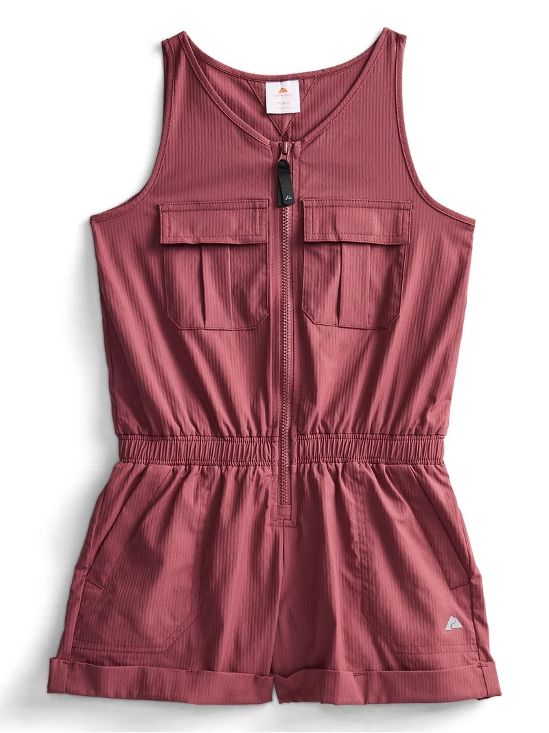 Ozark Trail Girl's Hiking Romper, Sizes 4-18 & Plus | Walmart (US)