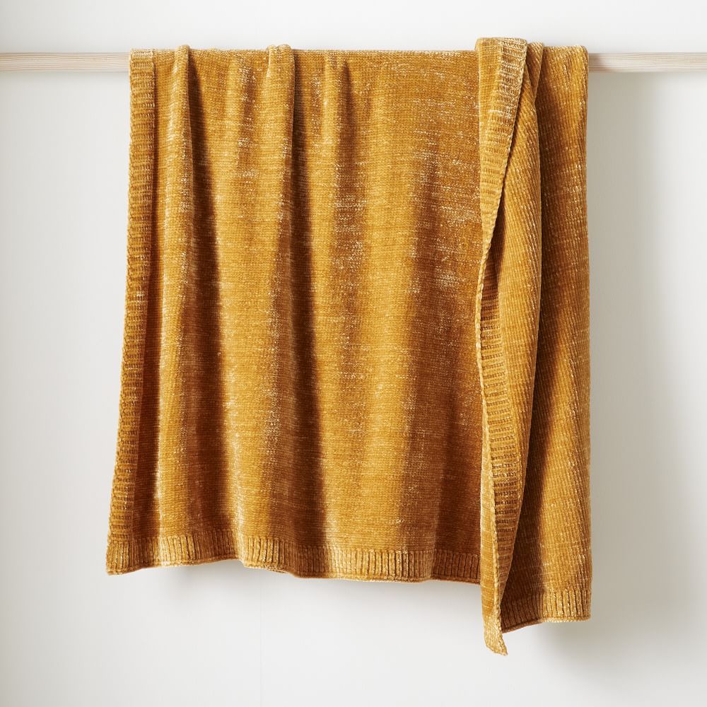 Luxe Chenille Kids Throws | West Elm (US)