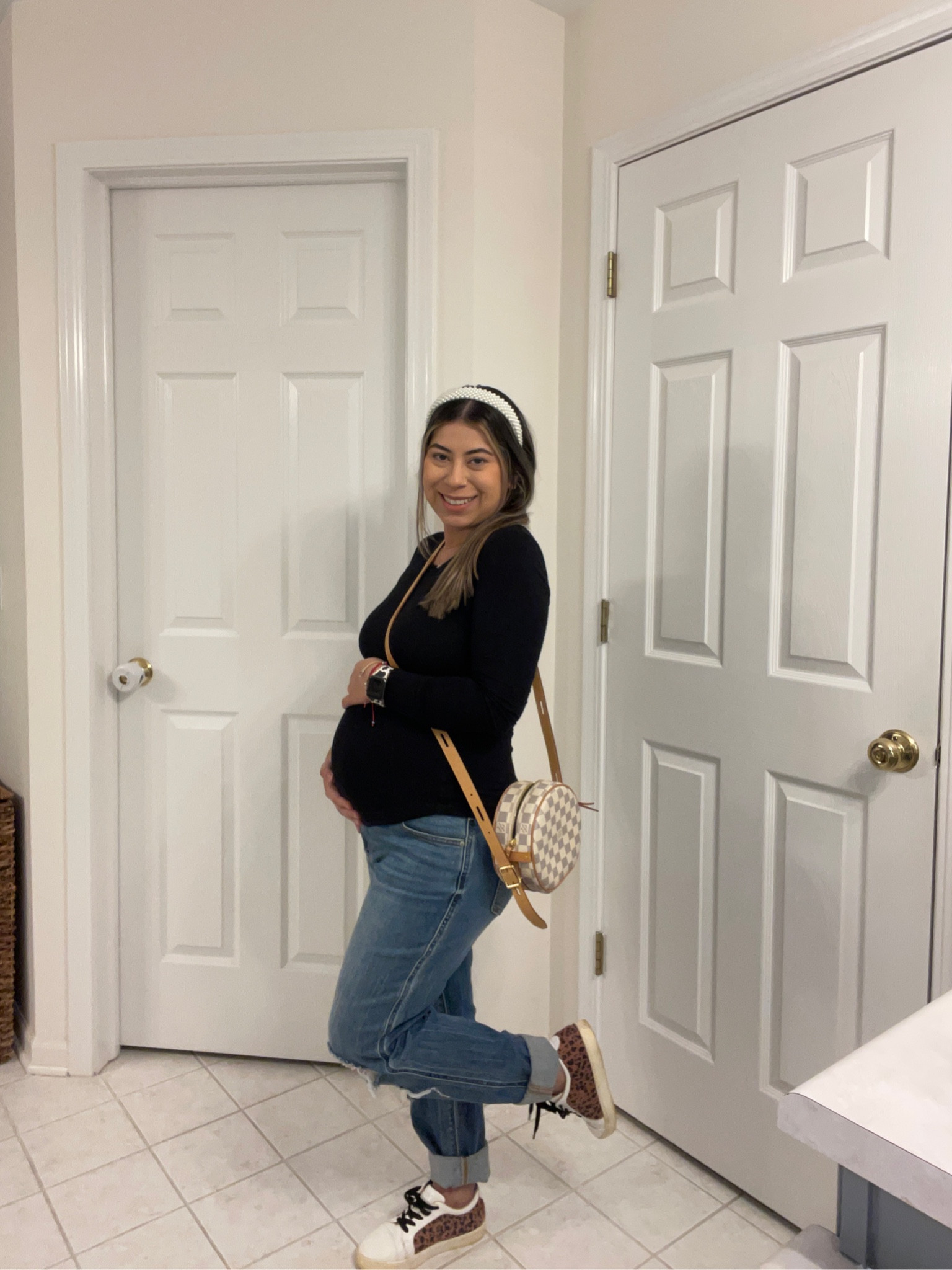 Maternity ootd✨🤍 shoes are from old collection 