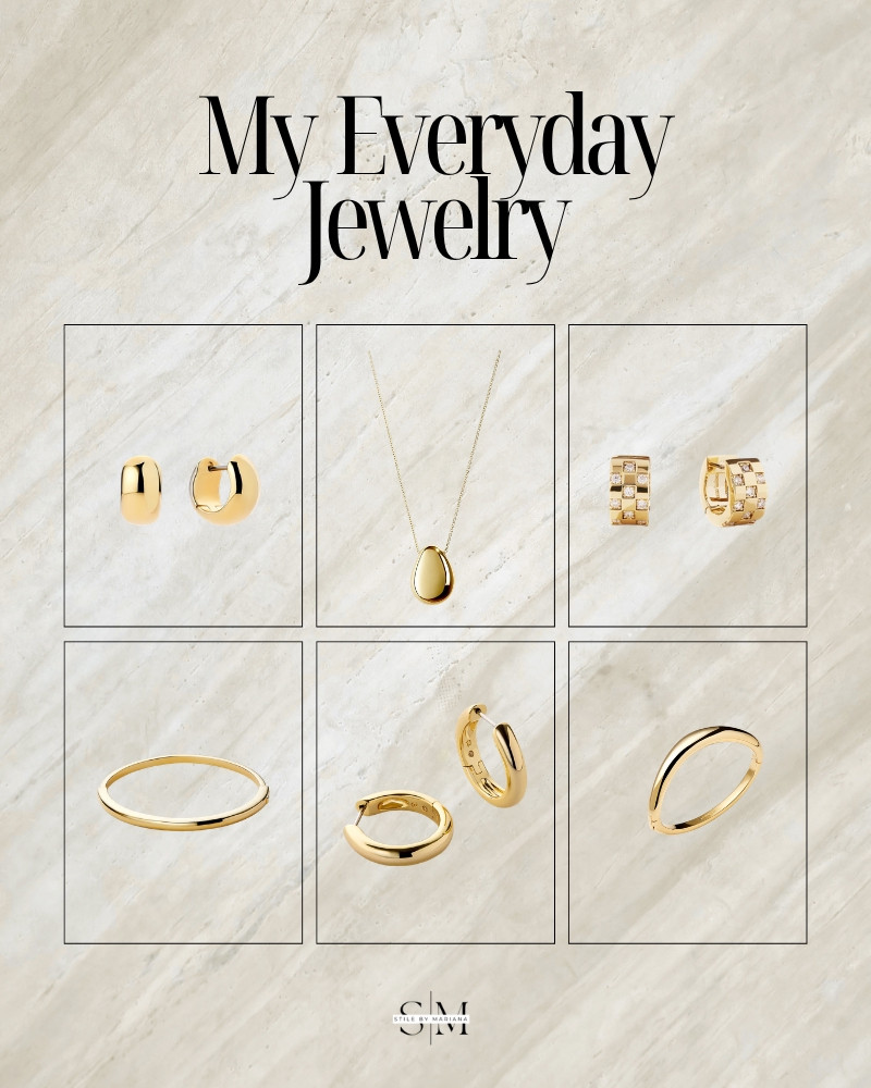 My everyday jewelry I swear by
Great price point and durable.

#LTKSeasonal #LTKOver40 #LTKootd