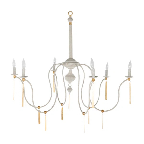 Tracy 6 - Light Dimmable Classic / Traditional Chandelier | Wayfair North America