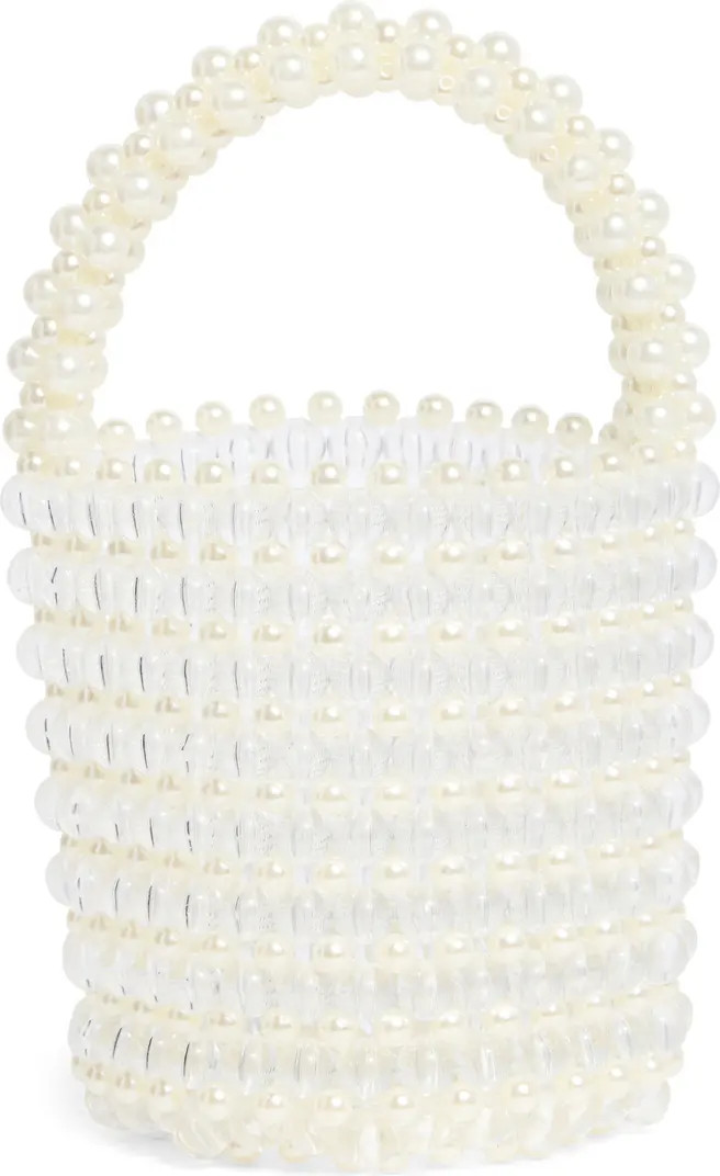 NATASHA Faux Pearl Bucket Bag | Nordstromrack | Nordstrom Rack