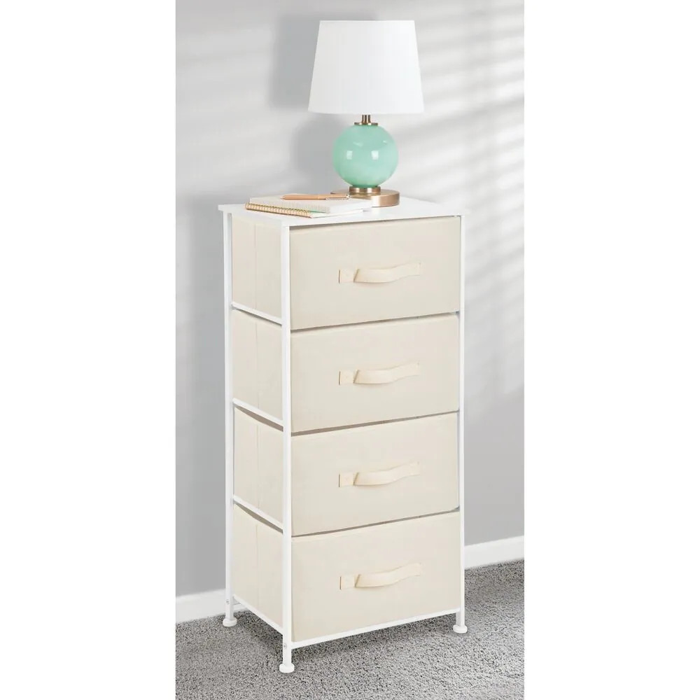 mDesign Vertical Dresser Storage Tower with 4 Drawers | Bed Bath & Beyond